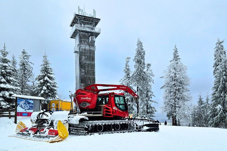 Poslední přípravy před otevřením areálu